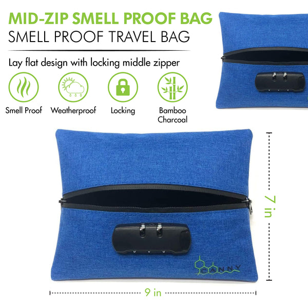 CANNY MID-ZIP - Locking Smell Proof Bag